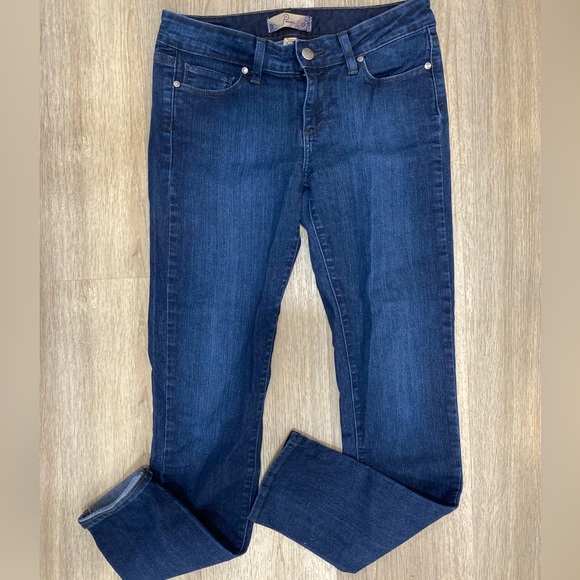 Paige Peg Denim Jeans 25 - Picture 2 of 4
